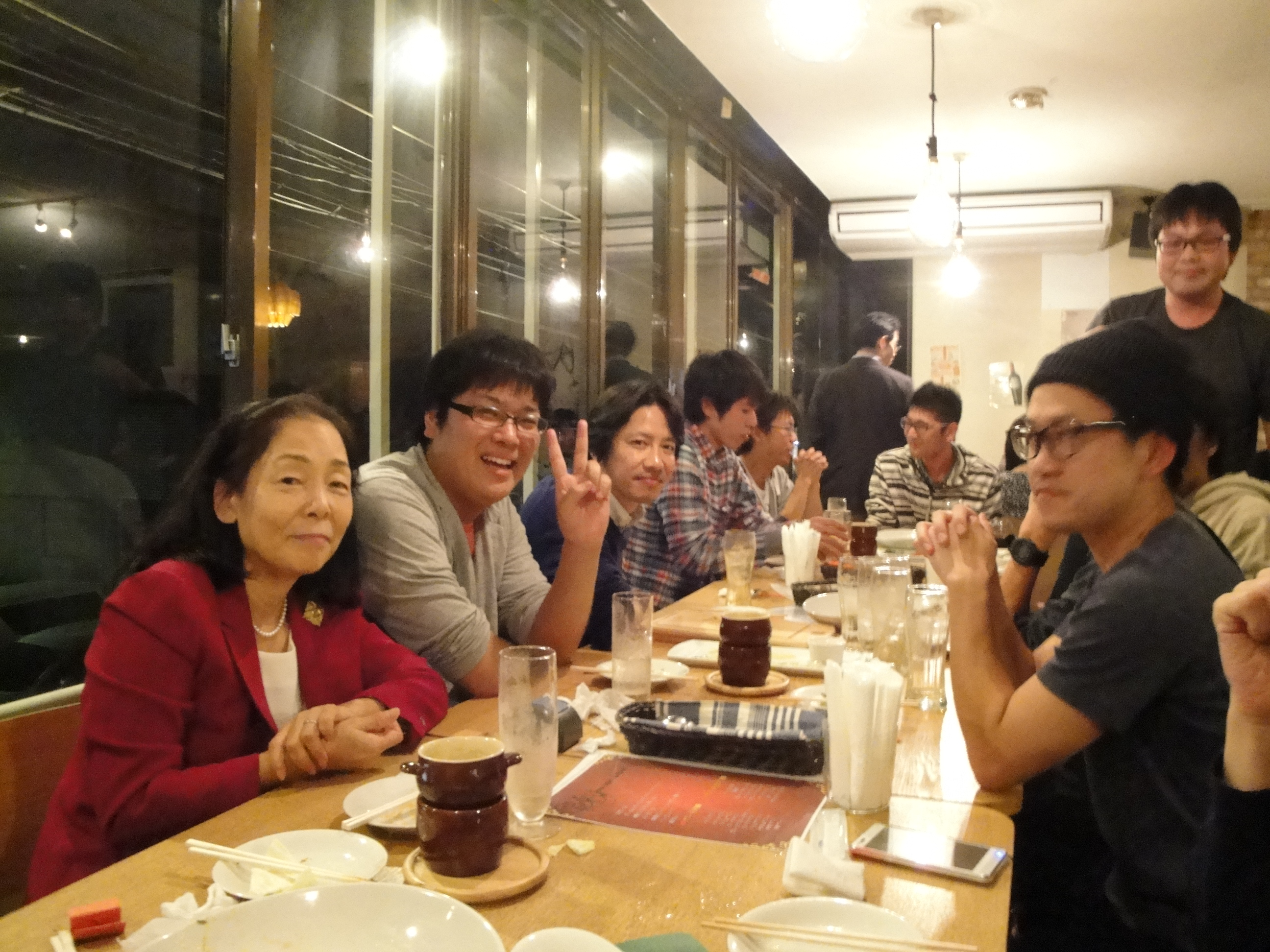 2014年のOB・OG会の写真です