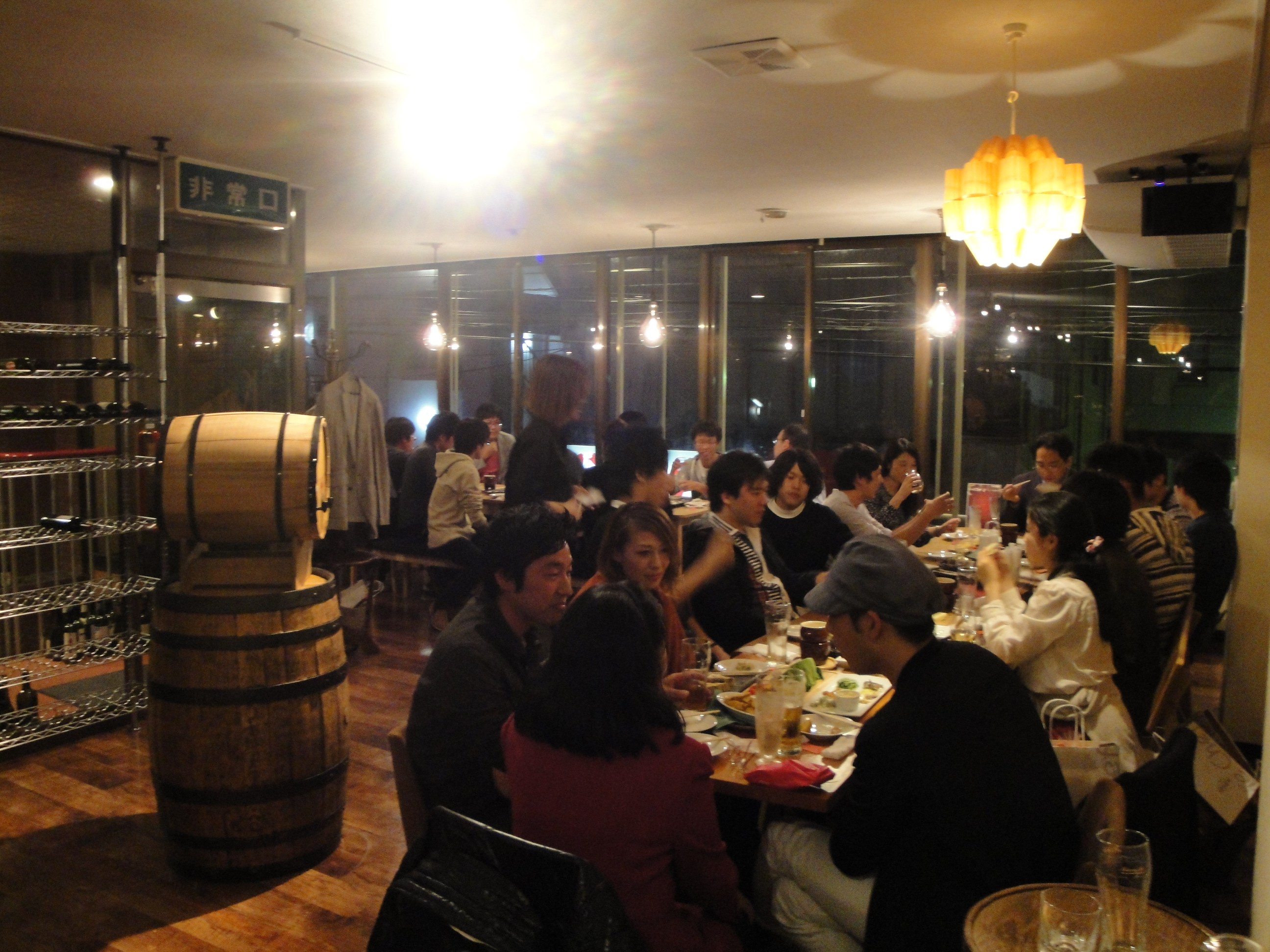 2014年のOB・OG会の写真です