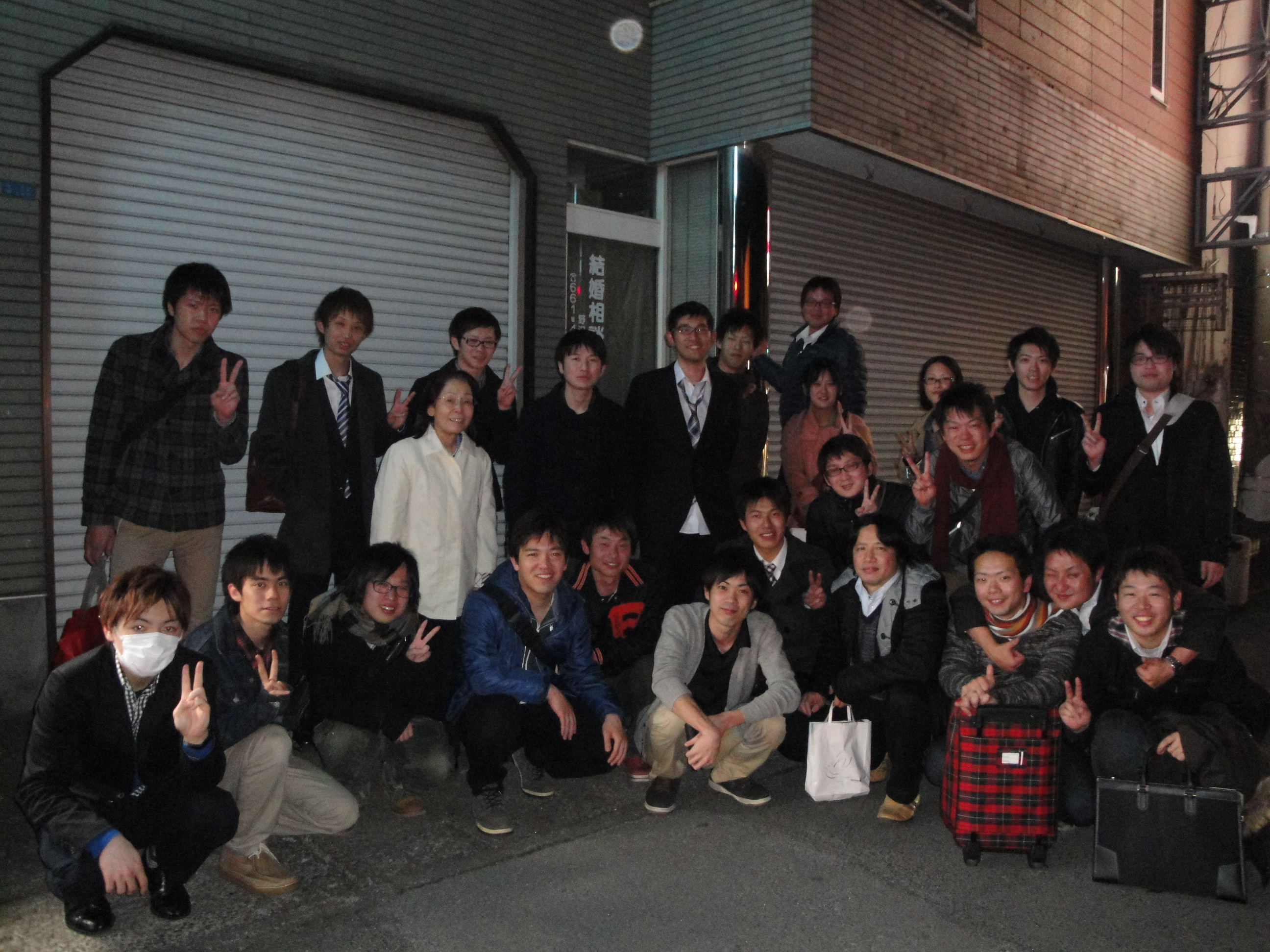 2014年の卒業式・卒コンの写真です