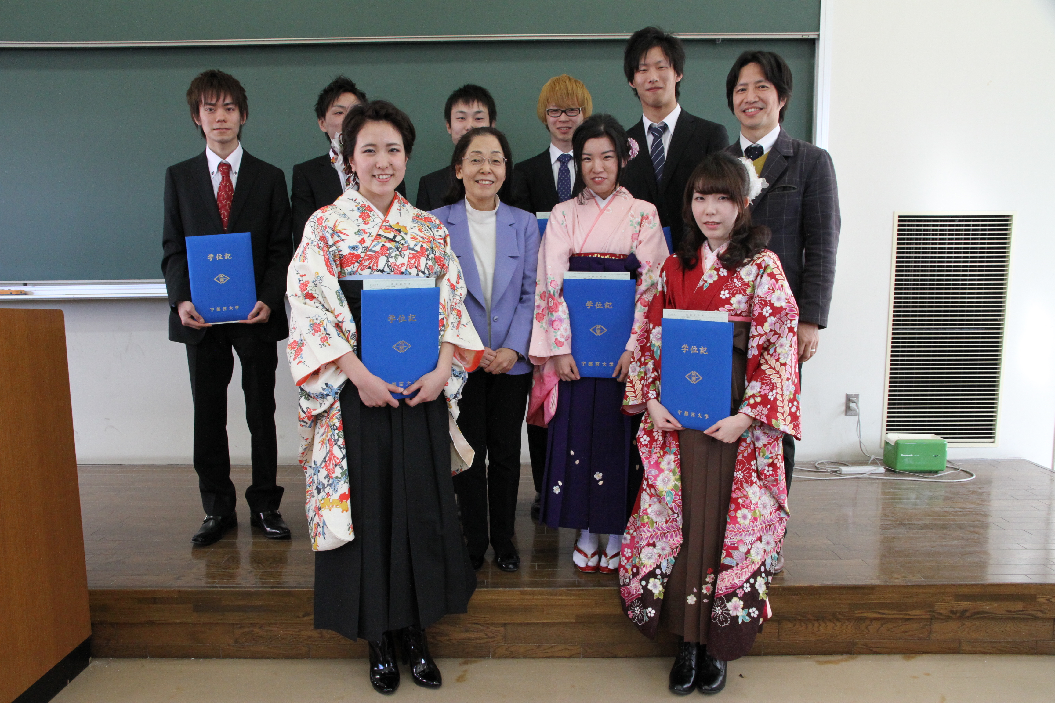 2015年の卒業式・卒コンの写真です
