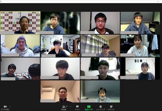 2022年の卒業式の写真です